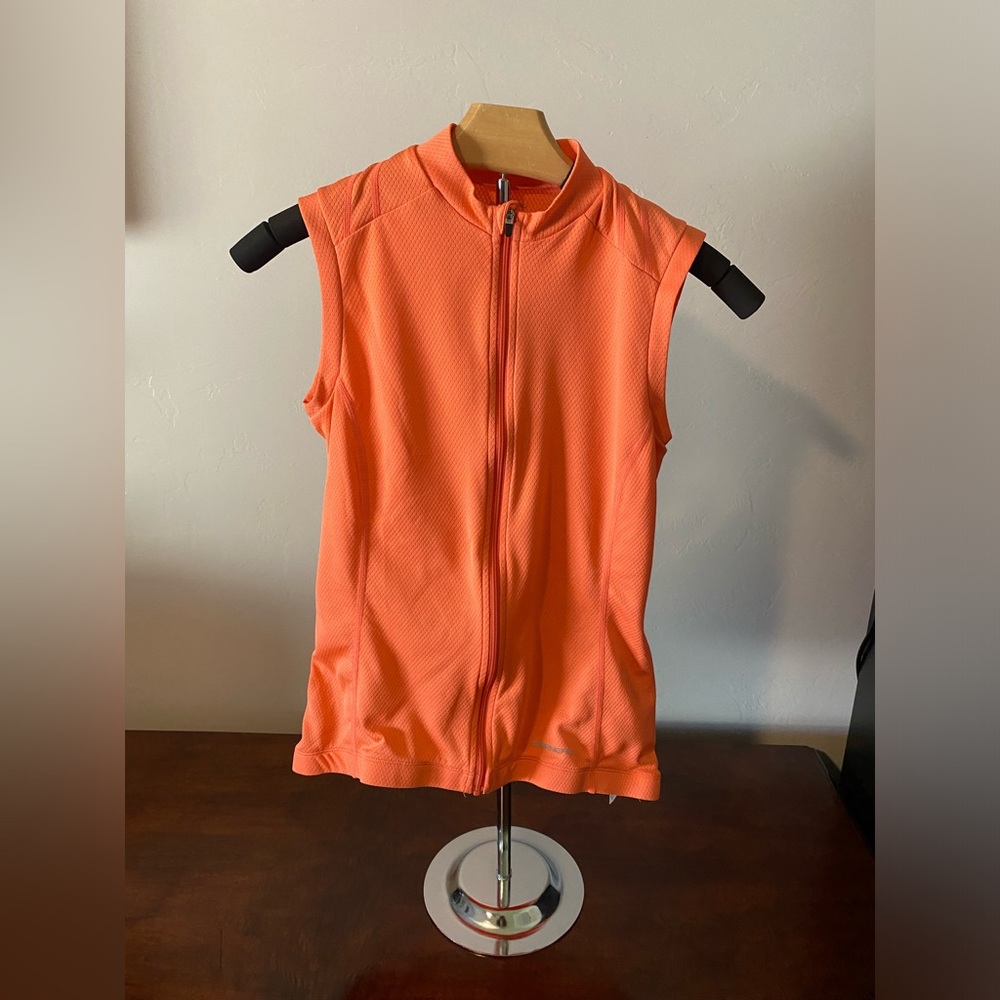 Garneau Women’s Cycling Sleeveless Full Zip Shirt Small
